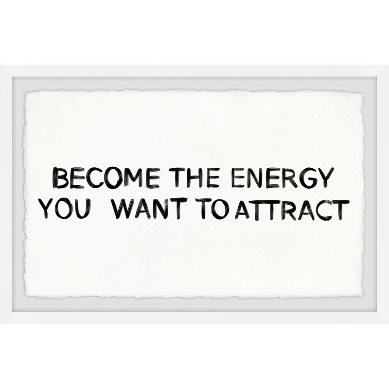 Become The Energy VIII by Marmont Hill - Single Picture Frame Print, 20 cm H x 30 cm W