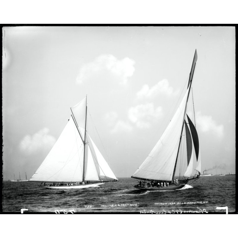 Open Seas 5 Print by THE Studio, Maple Framed, 20" H x 24" W