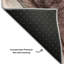 Tapis bourgogne de qualité supérieure 9 pi x 12 pi Cerrito AMF513-103833256