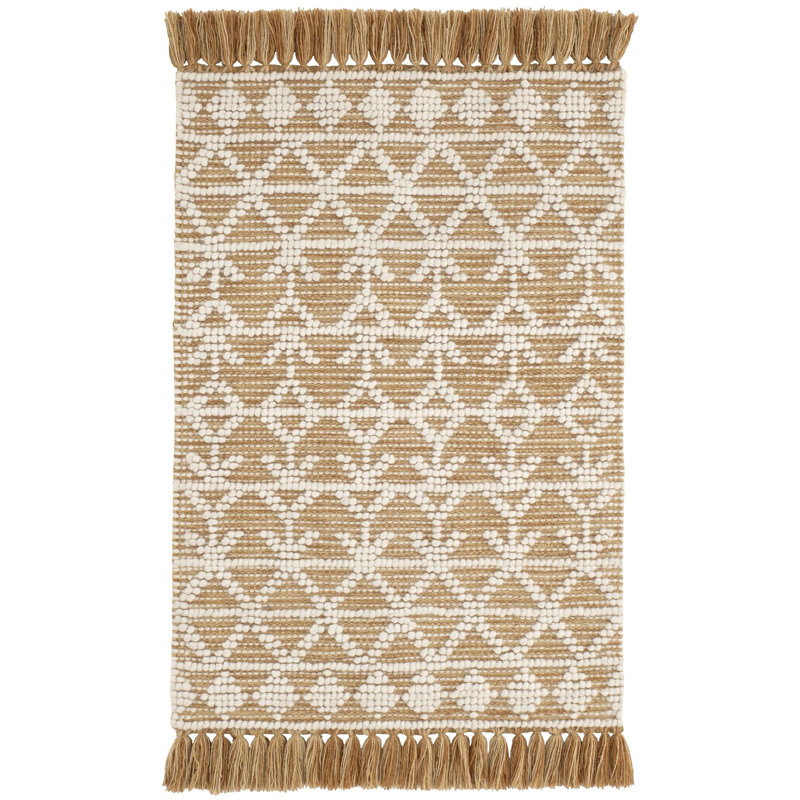 Tapis en laine tissé à la main Pembrook, Rectangle 9 pi 6 po x 13 pi 6 po