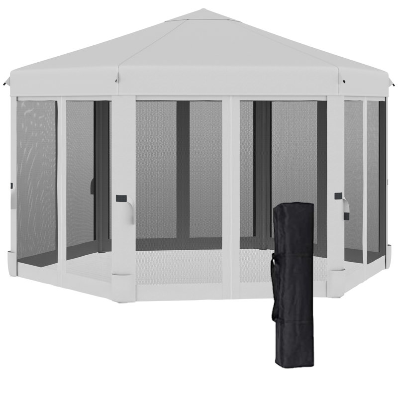 Abeal 3m x 3m Steel Pop Up Gazebo