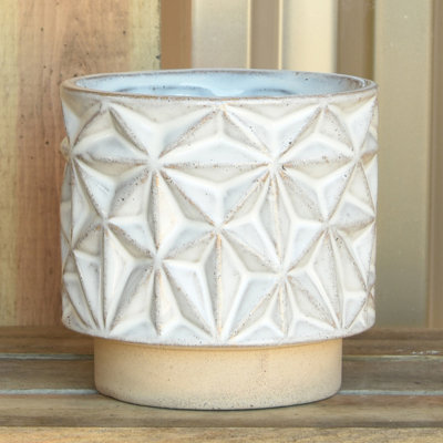 Winkler Starburst Stoneware Pot Planter