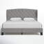Lit plateforme tapissier à profil bas Lilianna-1219626978-1219626977