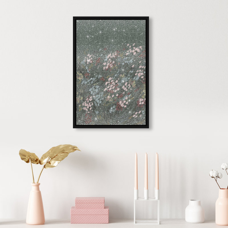Subtle Movement Print by Oliver Gal, 11"H x 16"W, Black Floater Frame