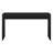 55" Wide Fluted Console Table with Sled Base — Black Grain Scandinavian MDF Entryway Table for Living Room or Hallway | Rowe-415400805-466578167