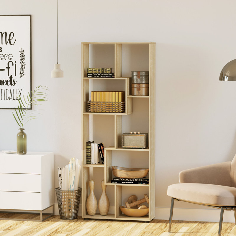 178cm H x 70cm W Standard Bookcase, Oak