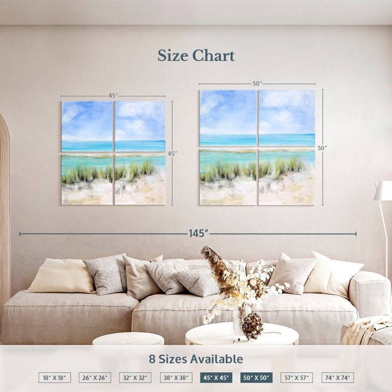 Gillard Captiva Island, H 50 po x l 50 po