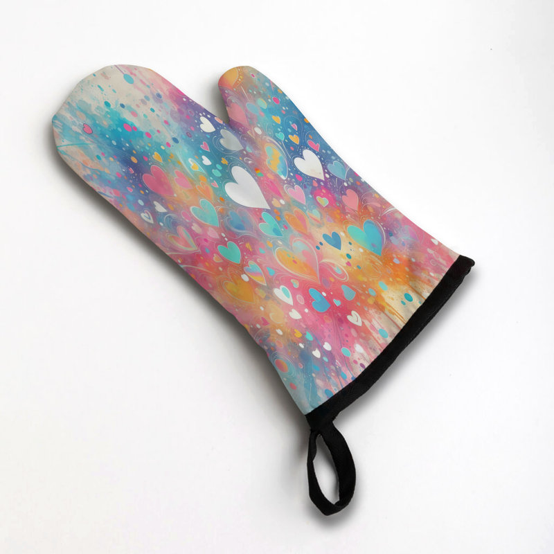 Coussin en coton Heartburst