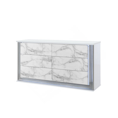 ROBINET EN MARBRE BLANC AVEC DEL