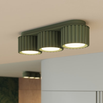 Aura Aluminium Flush Mount