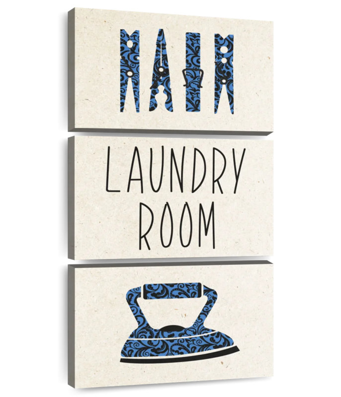 Laundry Poster, 52" H x 24" W