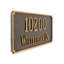Plaque d'adresse standard à deux lignes Madison-903749294-902418528