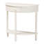 Console d'appoint demi-lune Baxton Studio Raynera