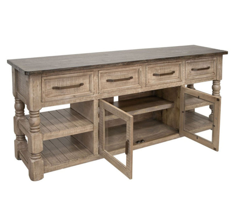 Crédence de rangement en pierre naturelle 78,75 W