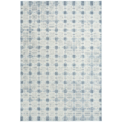 Capodilupo Blue Modern Indoor Rug