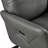 Longin Faux Leather Swivel Recliner-224640870