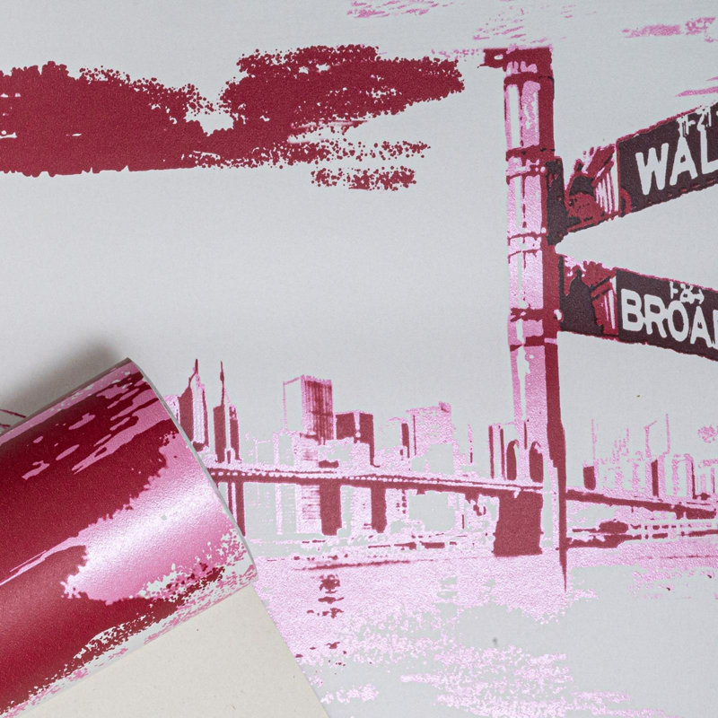  Pink Plain Paste The Wall Wallpaper 98322