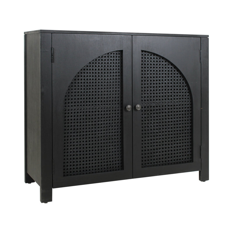 Tyche Accent Cabinet, Matte Black