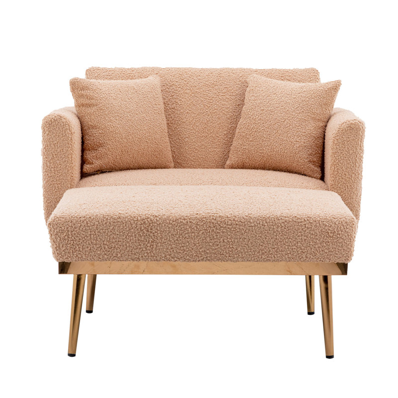 Chaise longue avec design rembourré - fabrication stable de chaise chameau, Chameau