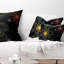 Petit coussin lombaire en fleur de fleurs
