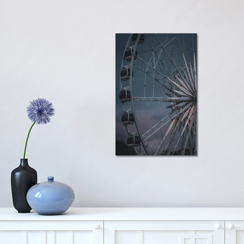 The Wheel Is Turning 1 Piece Wrapped Canvas Wall Art, 30.48 cm H x 45.72 cm W