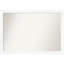 Miroir mural non biseauté blanc-1293271125