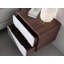 55cm W Manufactured Wood Bedside Table