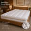  5-Inch(12.5Cm) Deep Duck Feather Mattress Topper – Proof T233 Cotton Cover Bed Cushioning-1310725102