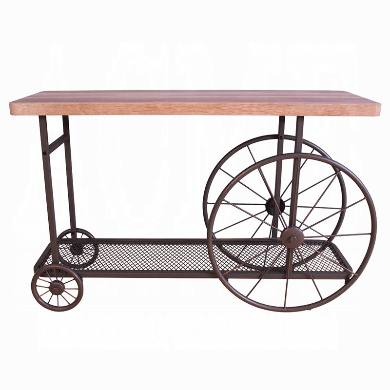 Table de canapé avec étagère Francie