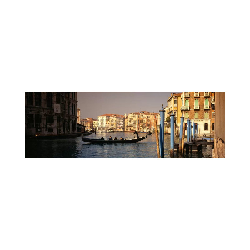 Grand Canal, Venice, Italy - Wrapped Canvas Panoramic Print, 30.48 cm H x 91.44 cm W x 3.175 cm D