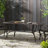 Outdoor Cast Aluminum Rectangular Dining Table