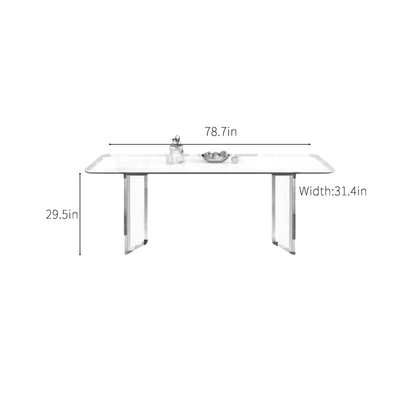 Garces, 29.5"H x 78.7"L x 31.4"W