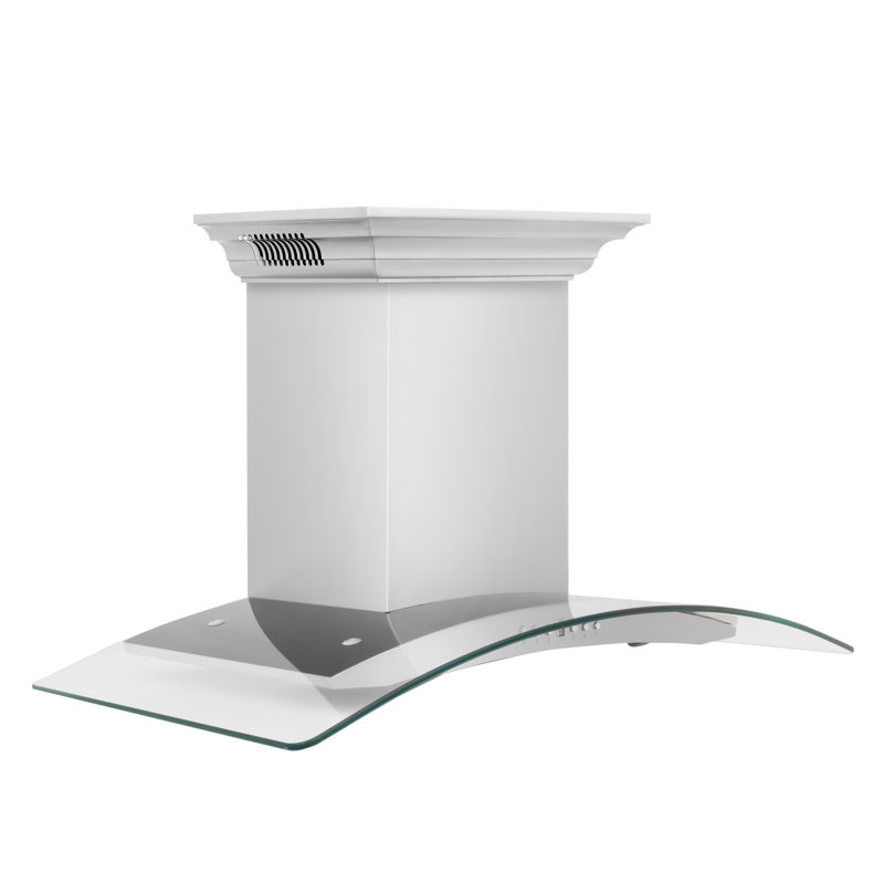 30" 400 CFM Ducted Wall Mount Range Hood in Stainless Steel, 36"