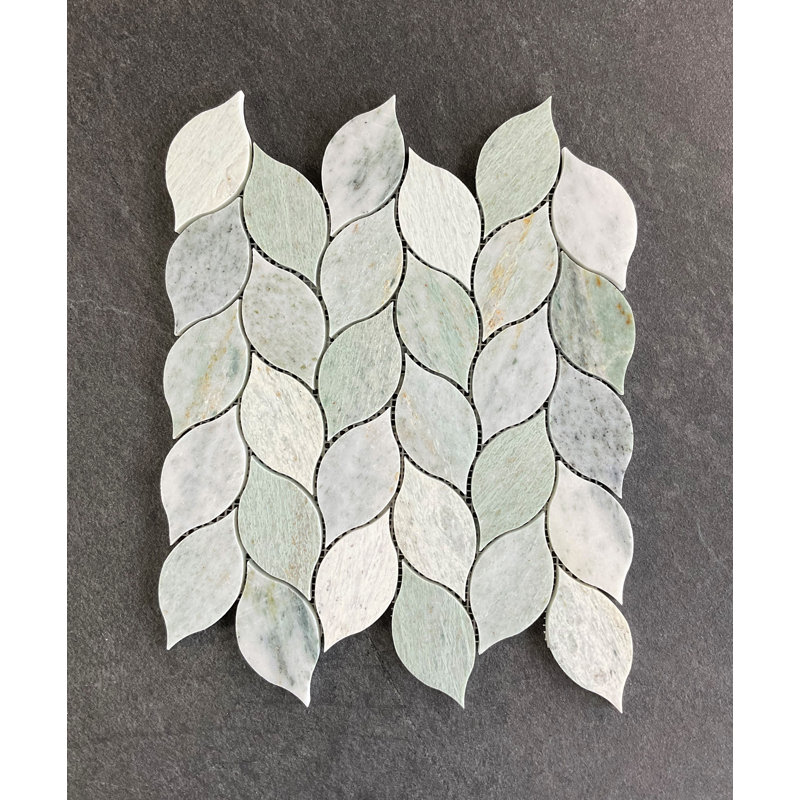 4" x 2" Marble Novelty Mosaic Tile