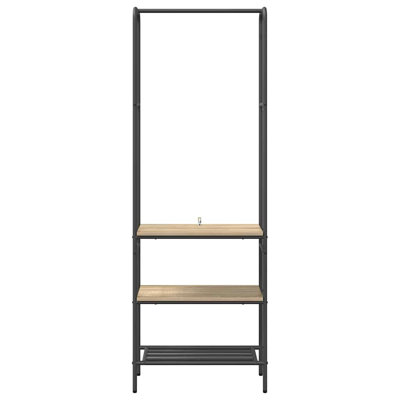Clothes Rack With Shelves With Shelf 60 X 30 X 171 Cm