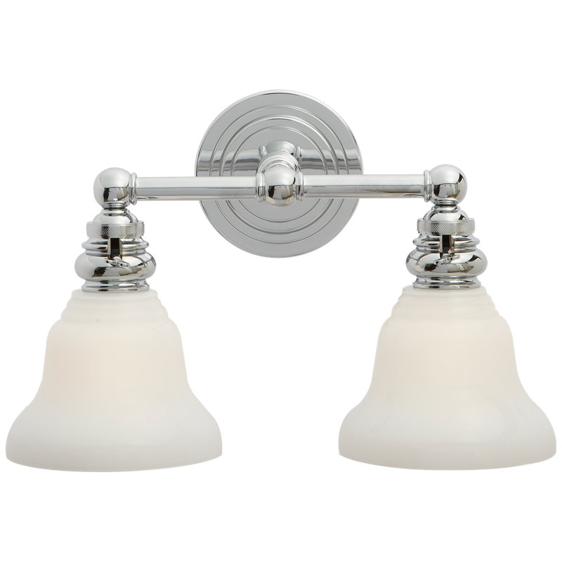 Chapman & Myers Boston Functional Double Light, Chrome