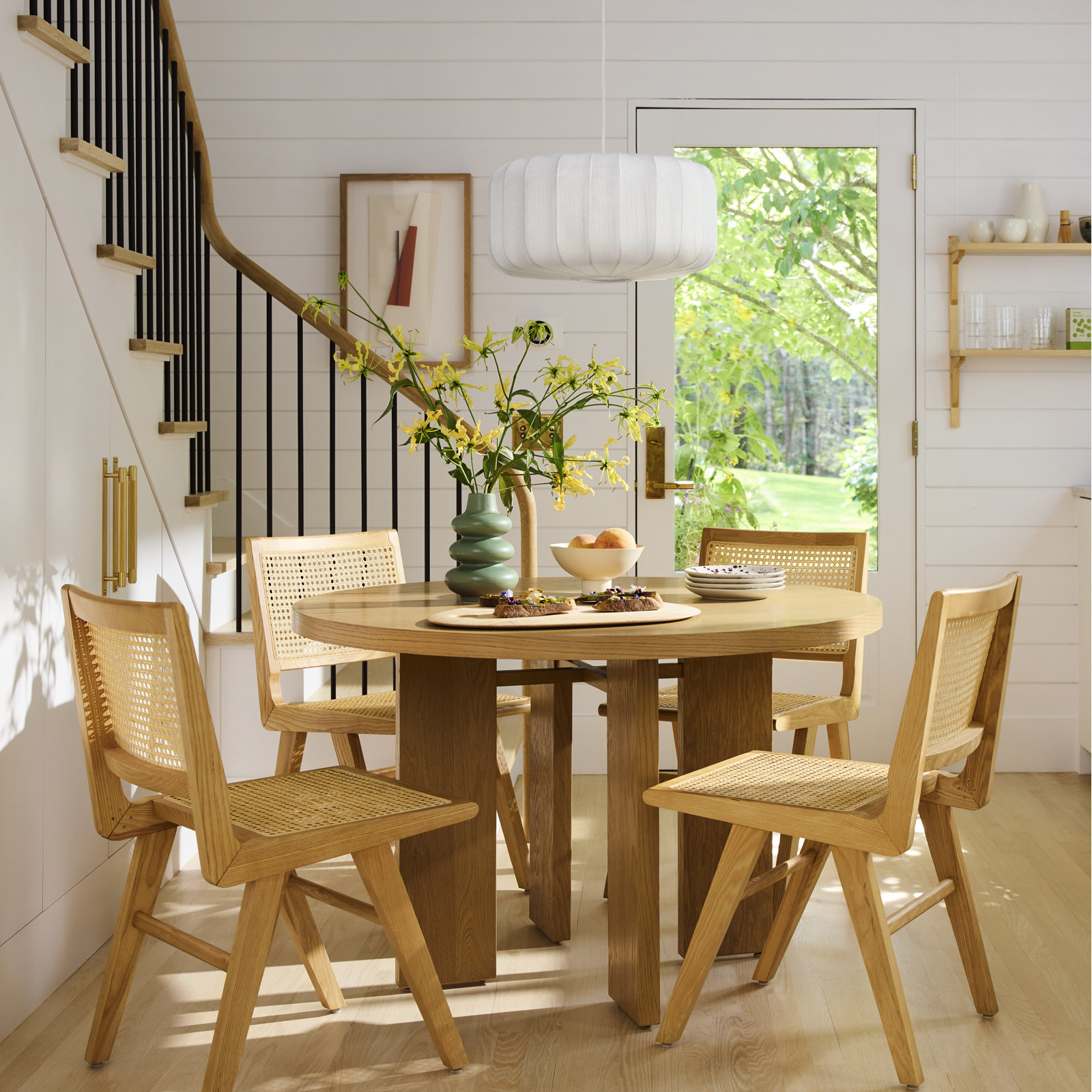 Talitha 47.75'' Round Dining Table, Natural