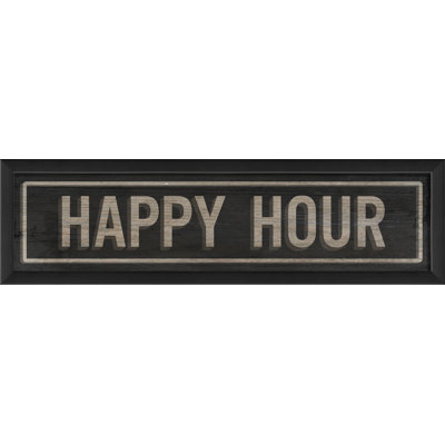 « happy hours v », art textuel encadré