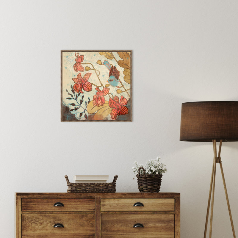«Spice and Whimsy No. 2» par Evelia Designs, reproduction d'art sur toile encadrée