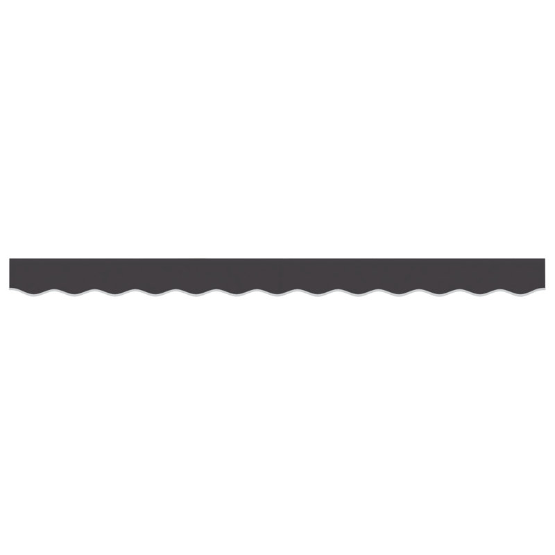 Breakwater Bay 20cm D Retractable Patio Awning, Anthracite, 230 cm W x 20 cm D