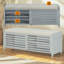 Banc de rangement en tissu-1843563758