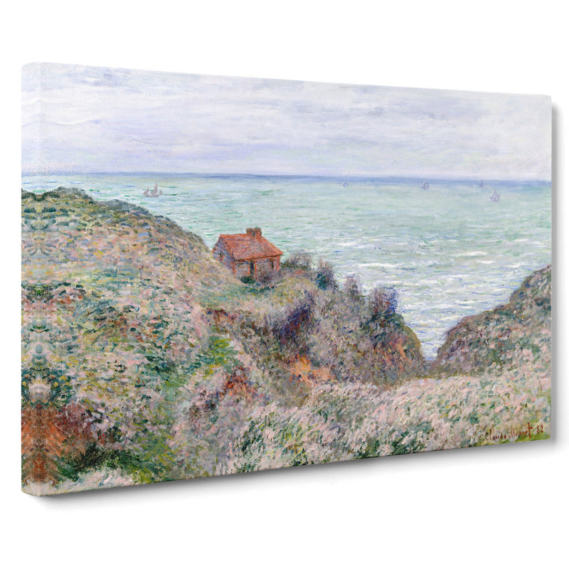 Cabin of the Customs Watch by Claude Monet - Wrapped Canvas, 35cm H x 50cm W x 3cm D