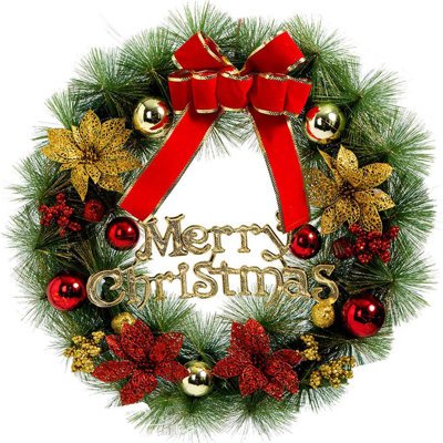 Faux Pine 12'' Wreath