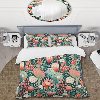 Literie - Tropical Reef Adventure - motif rose I