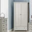 Jarin 2 Door Solid Wood Wardrobe-49292652-49292651