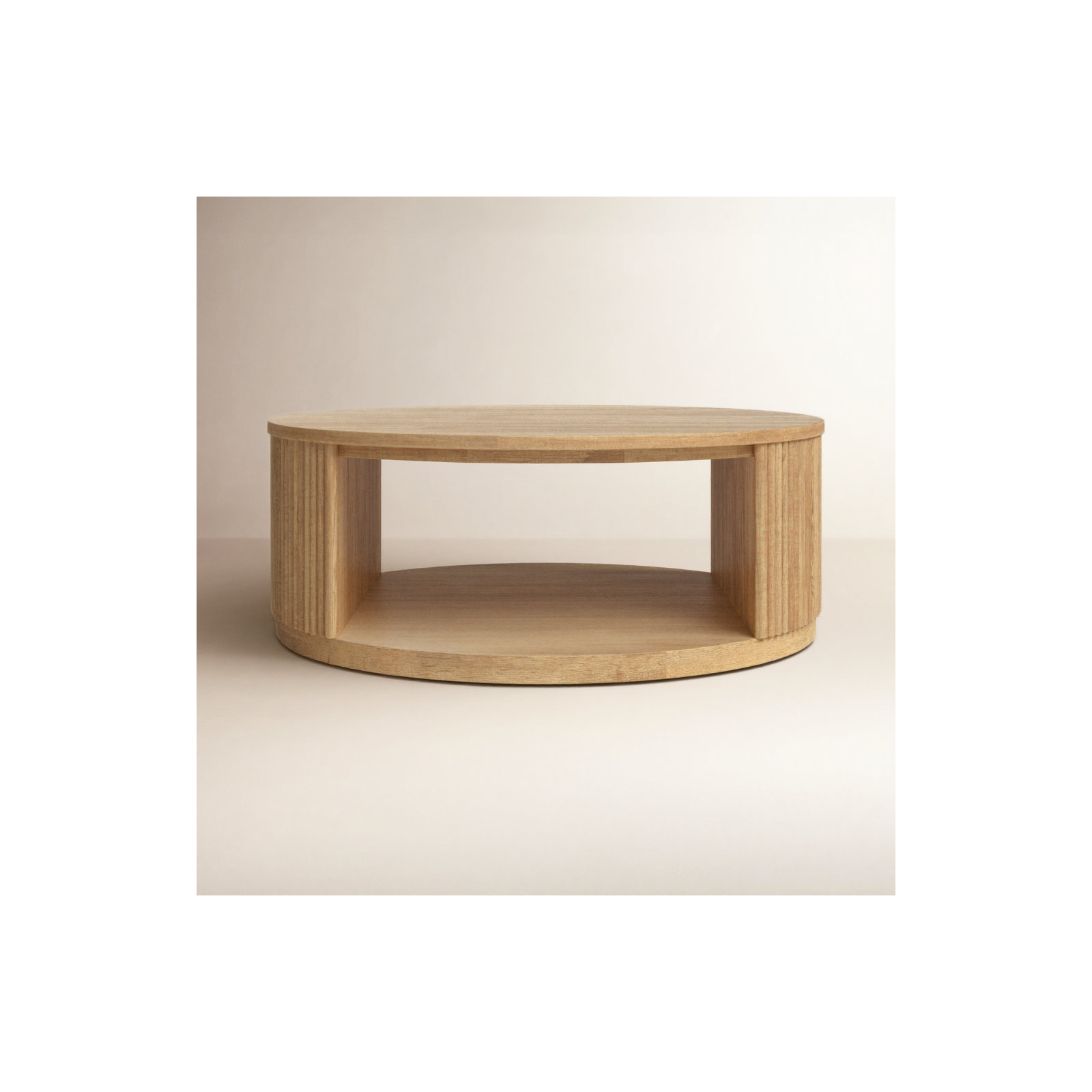 Fitzroy - Modern Natural Acacia Coffee Table
