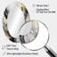 Peinture avec tourbillon de marbre II - Miroir mural moderne ovale-1767777893