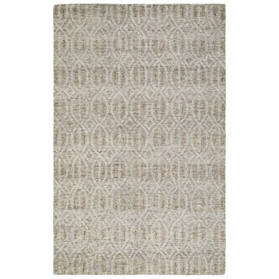Hand Tufted Wool Palm Rug
