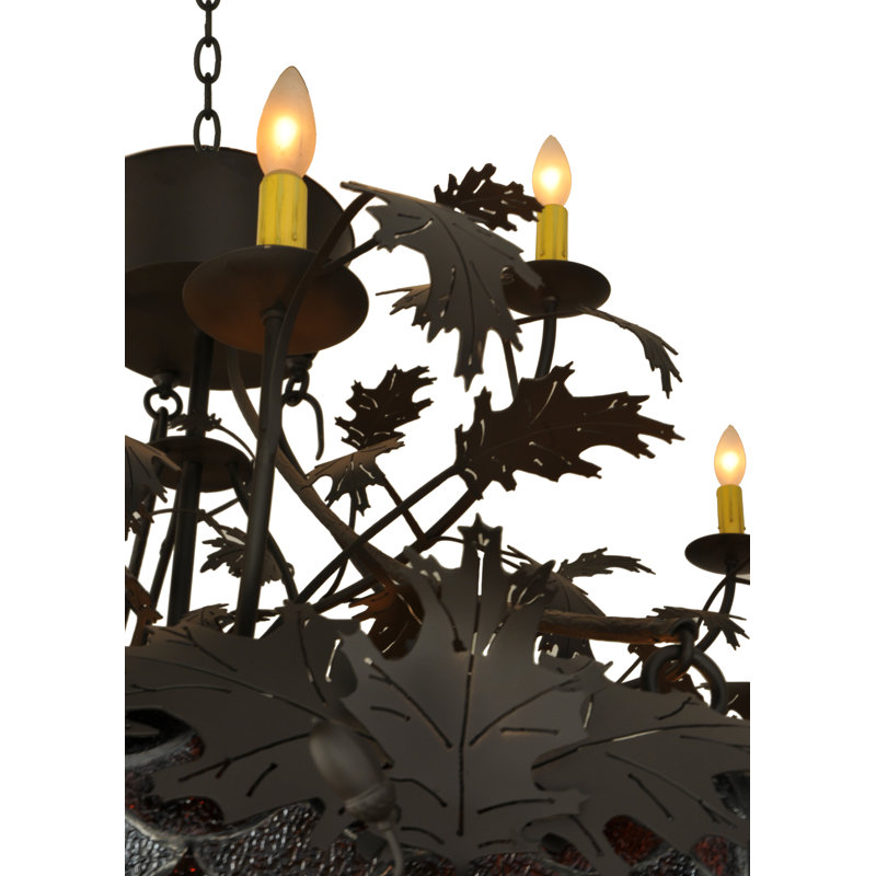Rustic Lodge 12 - Light Chandelier
