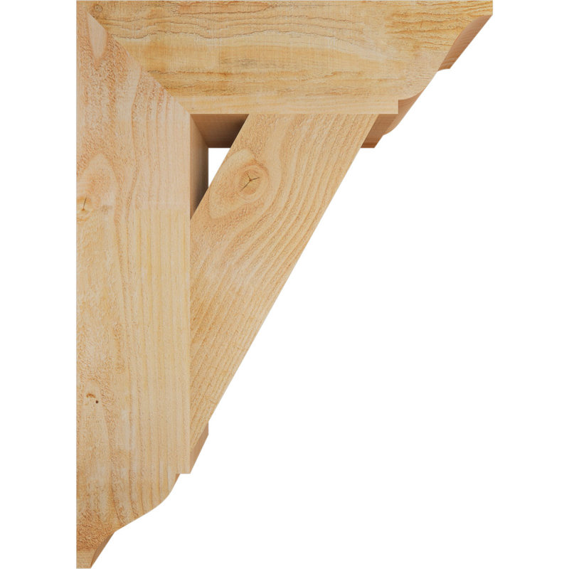 Support traditionnel, H 30 po x l 6 po x P 22 po, Douglas (sciage brut)